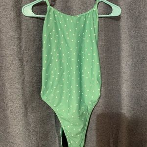 Jolyn One piece tie back “gavin 2” suit! Only worn twice! Size 34!